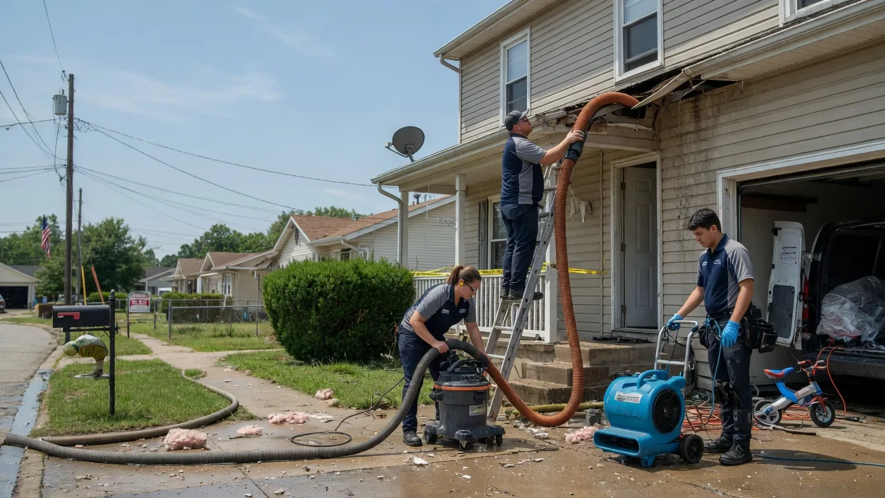 Water Damage Restoration in Slayden, TN near me